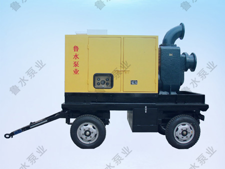 移動式拖(tuo)車柴油機(jī)泵車