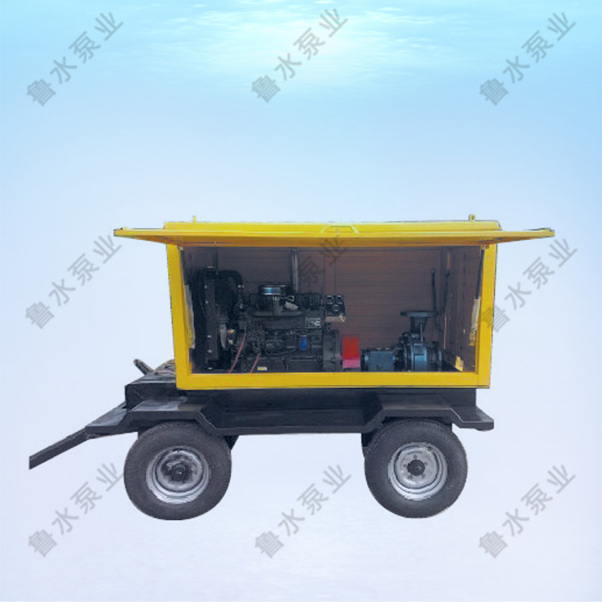 應急(jí)搶險發電機組(zu)泵車