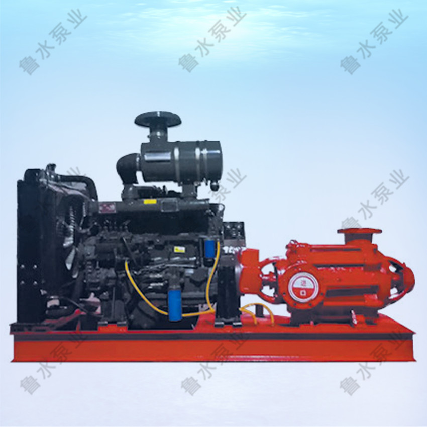 柴油(yóu)機礦用多(duō)級泵